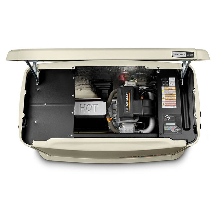 Generac 70432 22,000-Watt Single Phase Auto Start Air Cooled Standby Generator