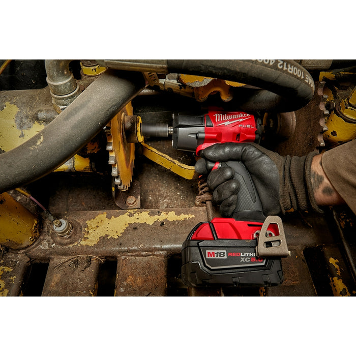 Milwaukee 2962P-20 M18 FUEL 1/2" Mid-Torque Impact Wrench w/Pin Detent-Bare Tool