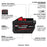 Milwaukee 48-11-1813B8F M18 18V 12AH Forge Battery w/ 8AH Battery
