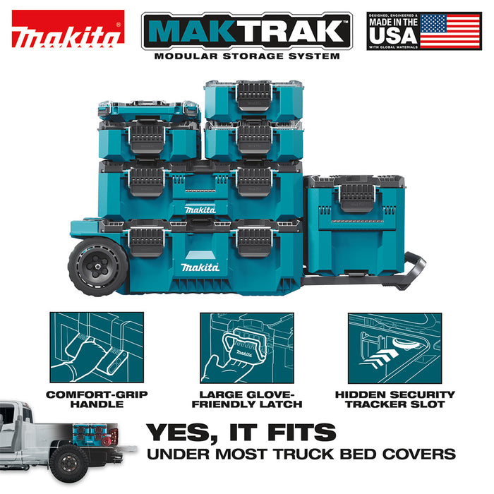 Makita T-90015 MAKTRAK Large Tool Box w/ 100 lbs Capacity