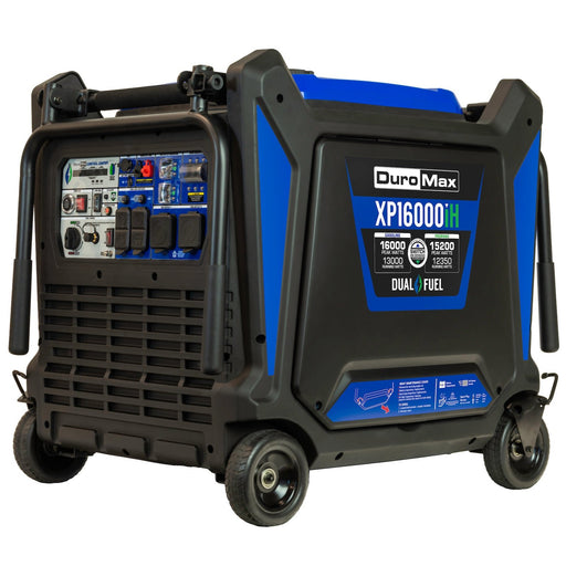 DuroMax XP16000iH 16,000 Watt Dual Fuel Portable Inverter Generator w/ CO Alert