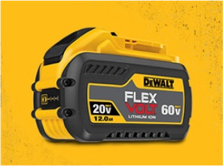 DeWALT FLEXVOLT battery 60V Max