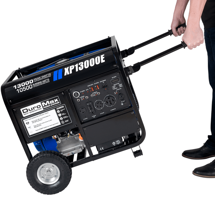 DuroMax XP13000E 13,000 Watt Portable Gas Powered Generator